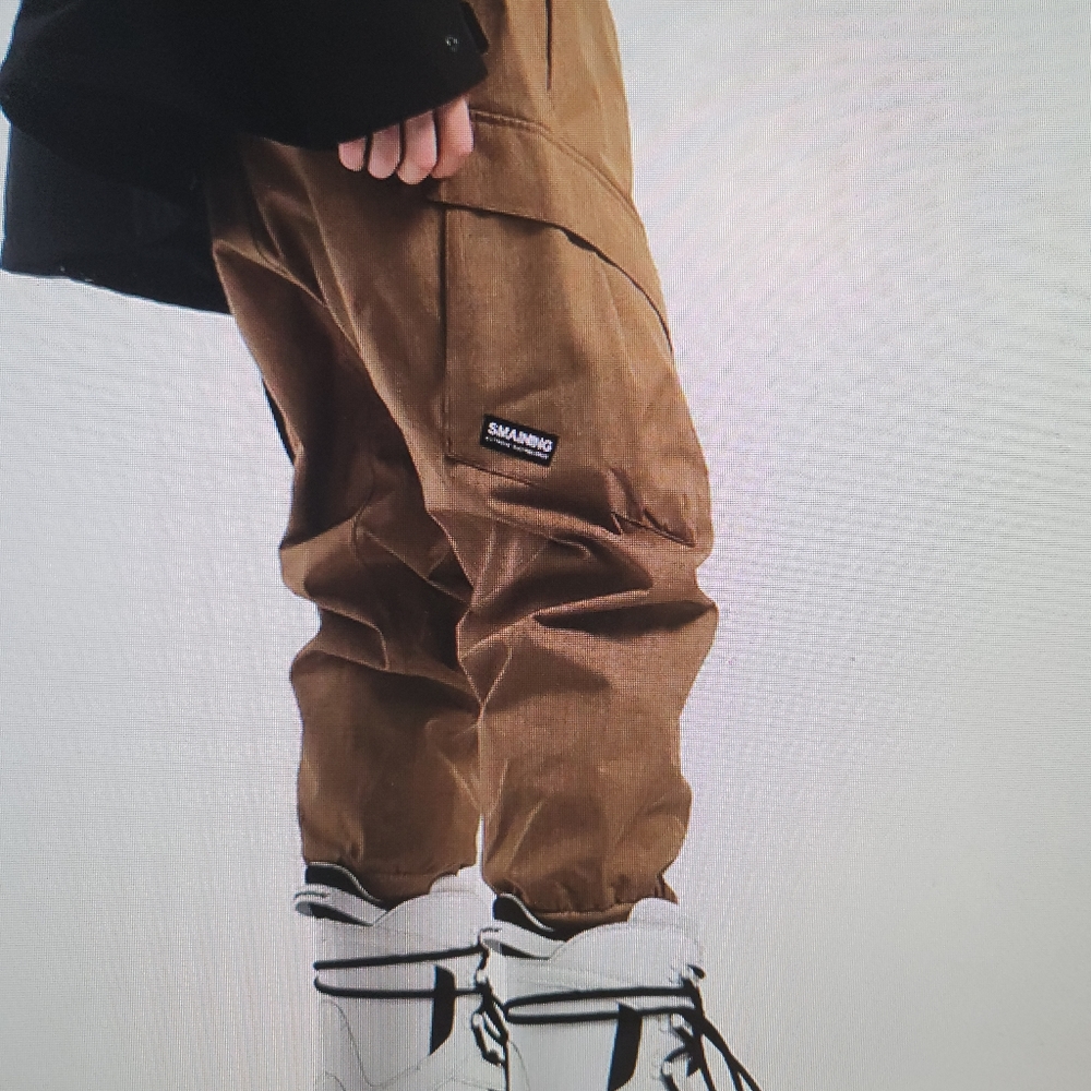 Men's SMN Hipster Snow pants Elastic Jogger Sweatpans.